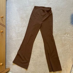 Lululemon brown flare leggings